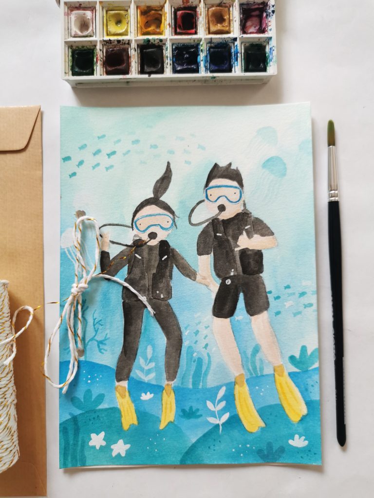 Diving holiday